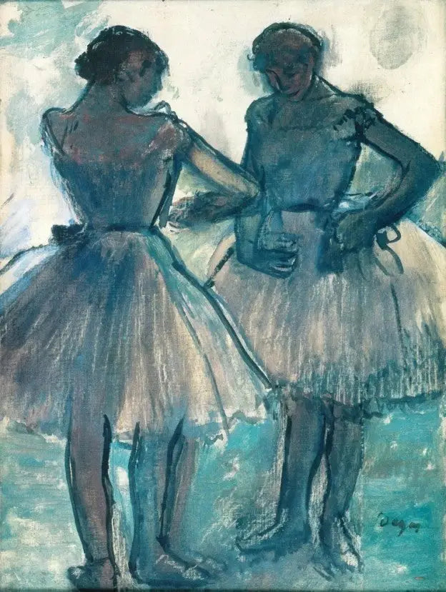 Kaksi Tanssijaa - Edgar Degas
