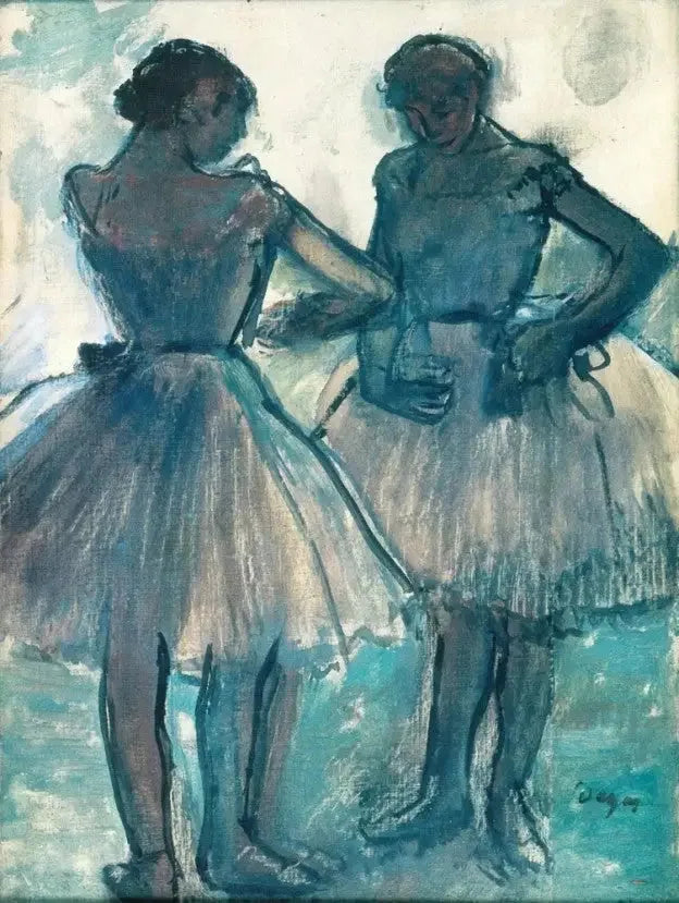 Kaksi Tanssijaa - Edgar Degas