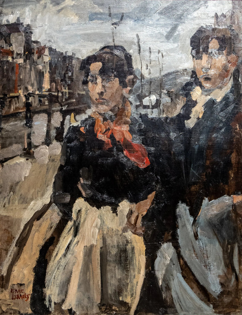 Kaksi palvelijaa Lijnbaansgrachtilla – Amsterdam – Isaac Israel