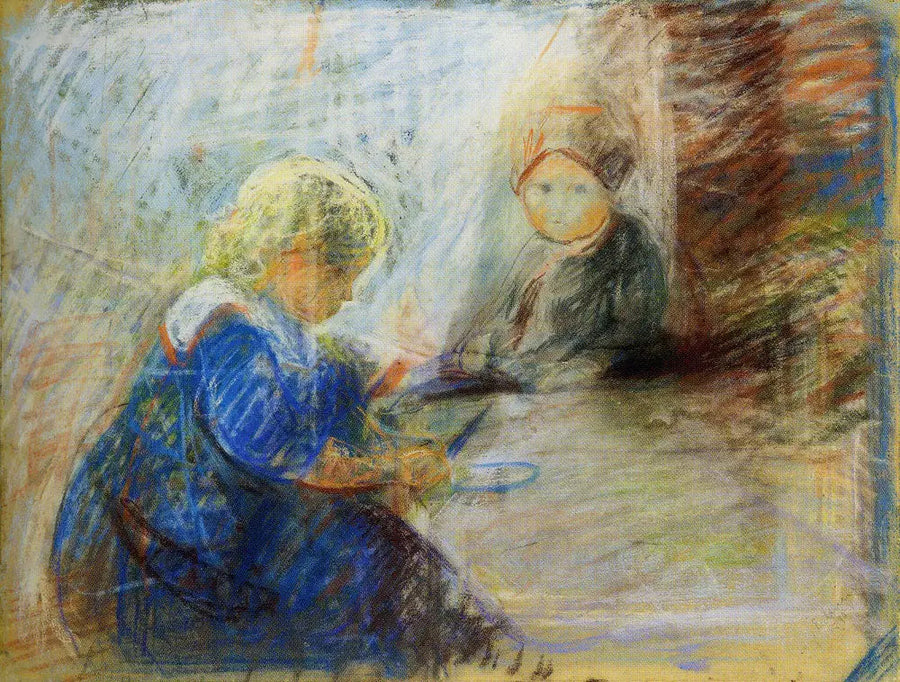 Kaksi lasta - Edvard Munch