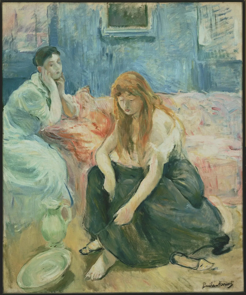 Kaksi tyttöä - Berthe Morisot