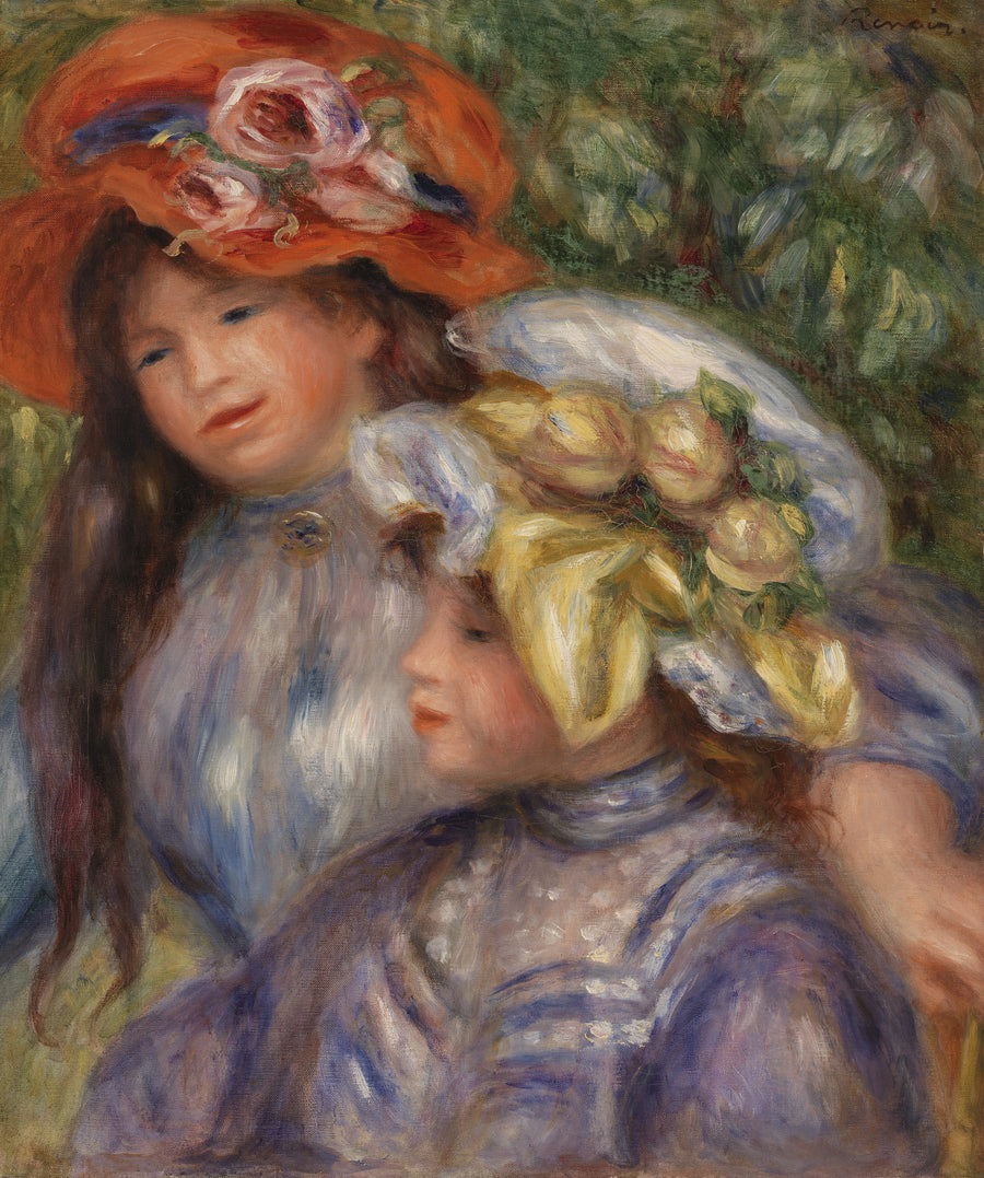 Kaksi tyttöä - Pierre-Auguste Renoir