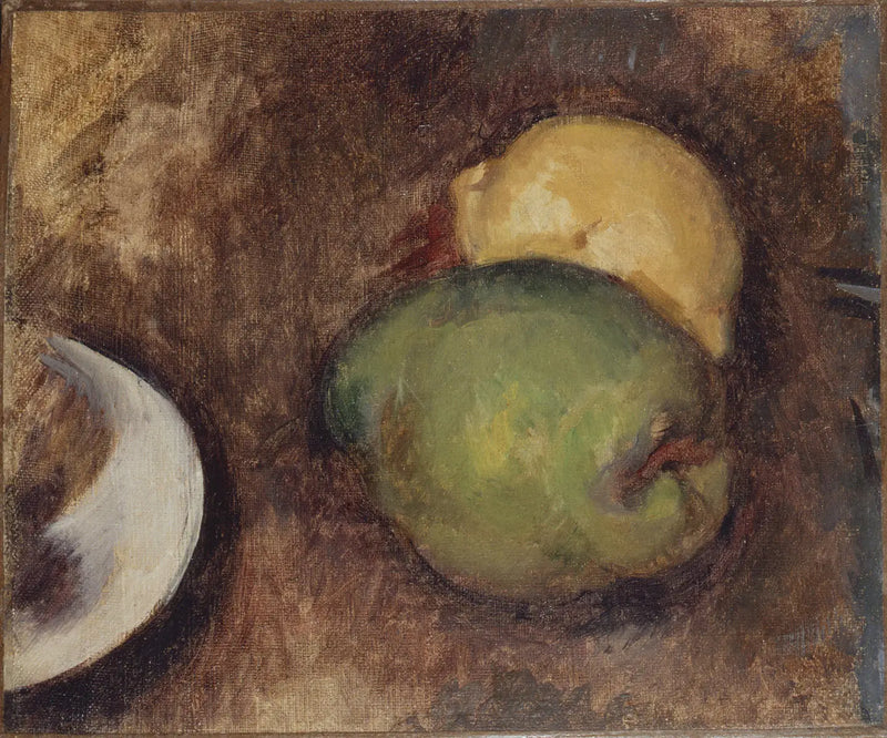 Kaksi hedelmää - Paul Cézanne