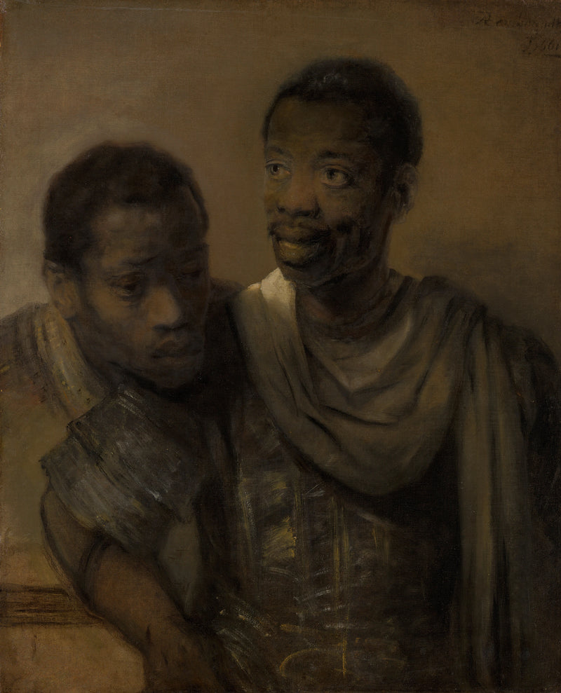 Kaksi mustaa - Rembrandt