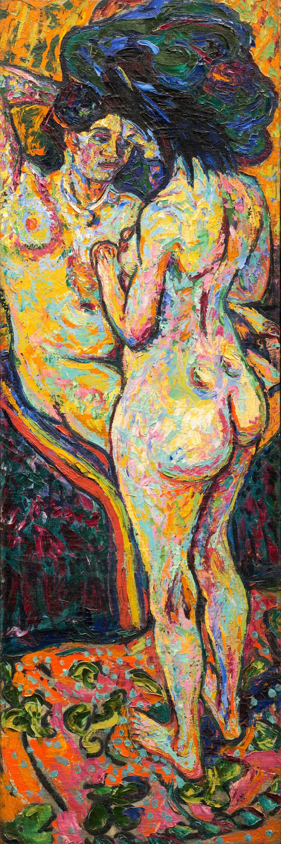 Deux nus [avers] - Ernst Ludwig Kirchner