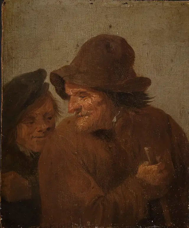 Kaksi maanviljelijää - David Teniers nuorempi