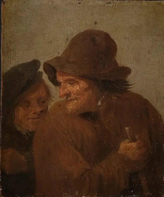 Kaksi maanviljelijää - David Teniers nuorempi