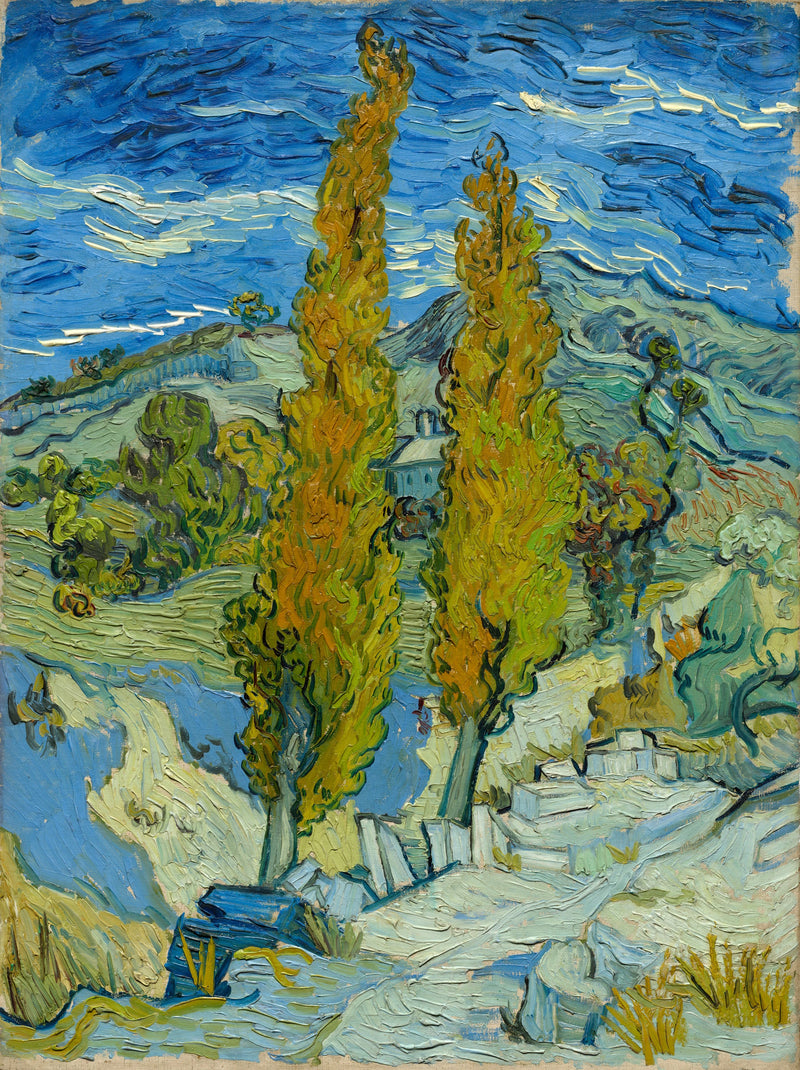 Poplarit Saint-Rémy - Vincent van Gogh