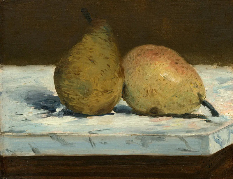 Kaksi päärynää - Édouard Manet