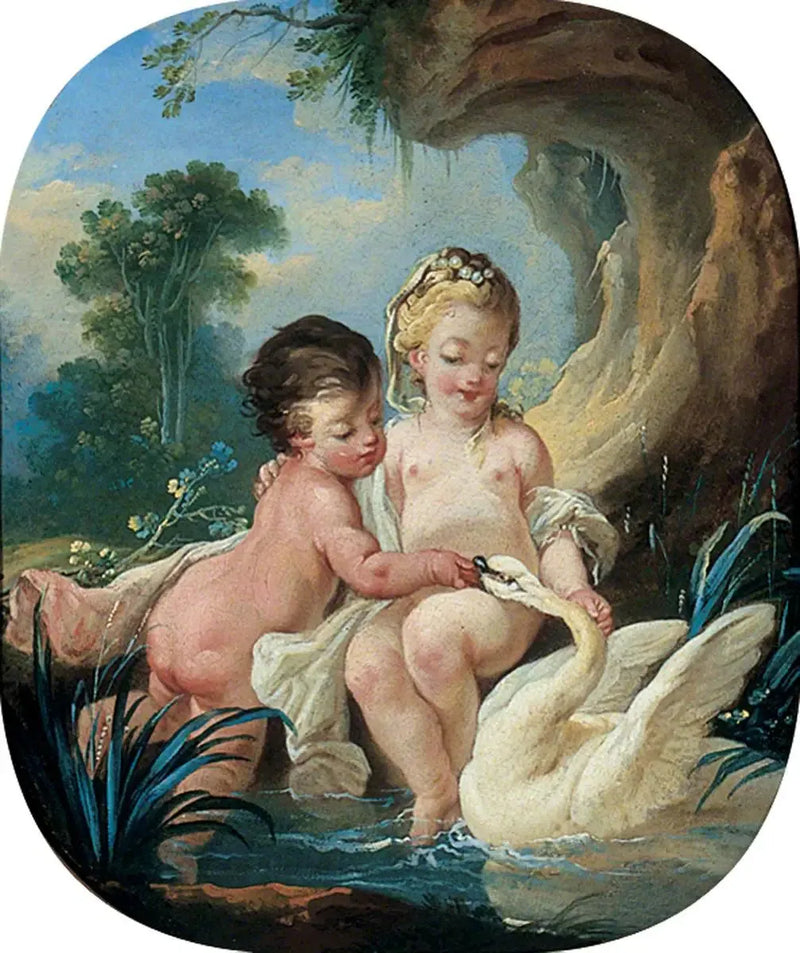 Kaksi poikaa - François Boucher