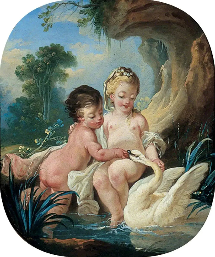 Kaksi poikaa - François Boucher