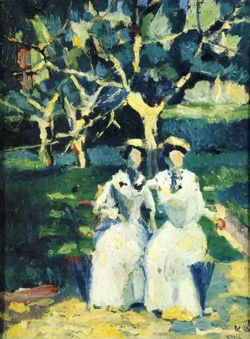 Kaksi sisarta I - Kazimir Malevich
