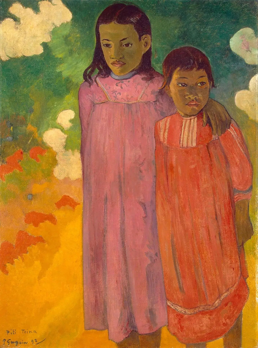 Kaksi sisarta - Paul Gauguin