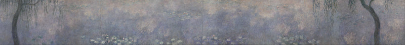 Nymfit: Kaksi pajua - Claude Monet