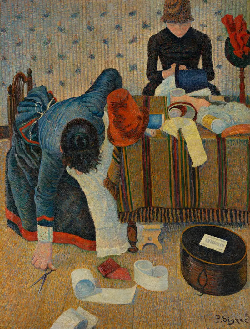 Kaksi muotisuunnittelijaa, Kairo-katu - Paul Signac