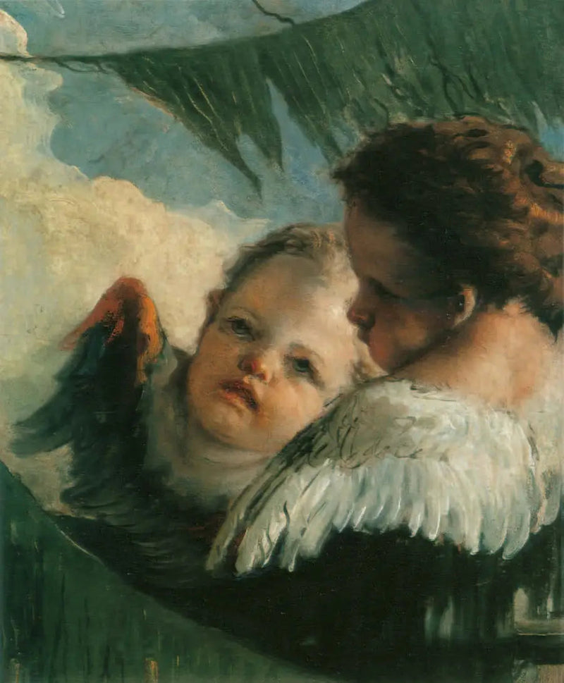 Kaksi enkelipäätä - Giovanni Battista Tiepolo