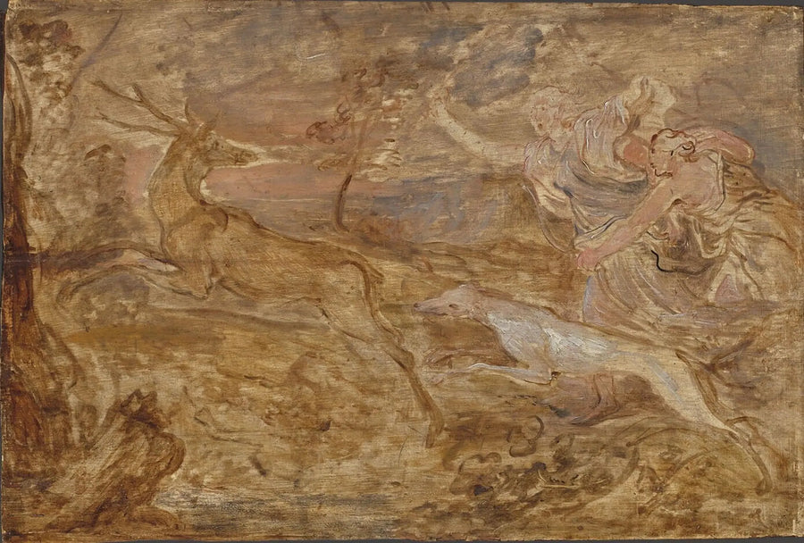 Diana jahtaa peuraa - Antoine van Dyck
