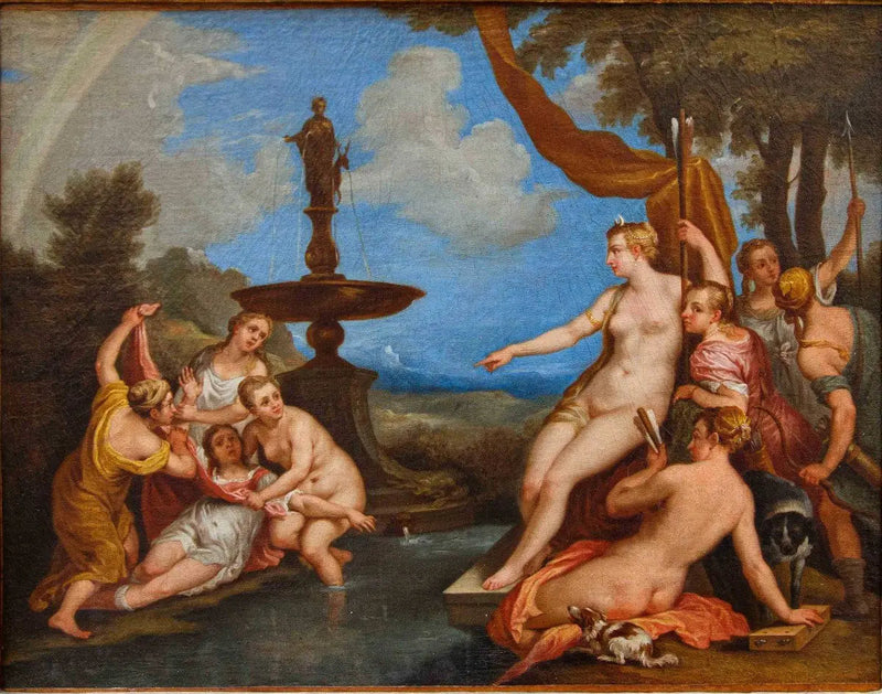 Diana löytää Calliston raskauden - David Teniers nuorempi