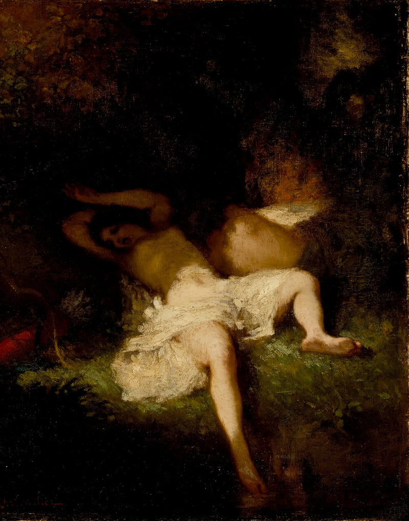 Diana lepää - Jean-François Millet