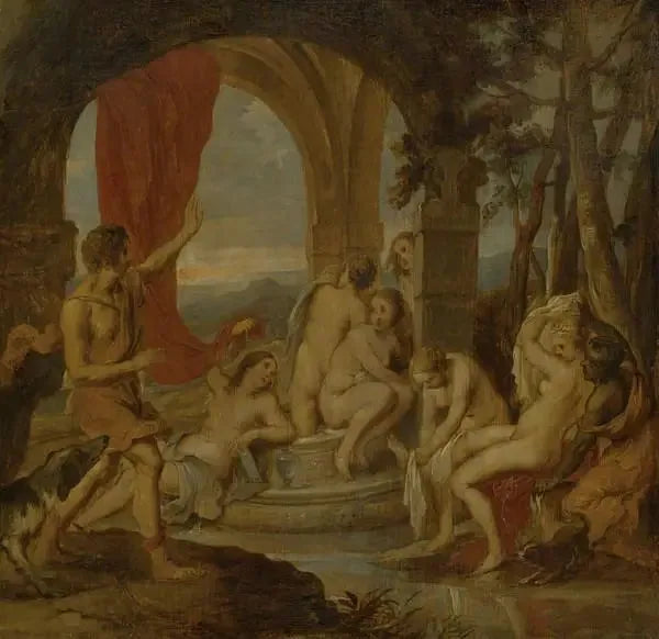 Diane ja Aktéon - David Teniers nuorempi