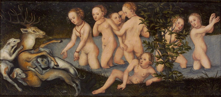 Diane ja Aktéon - Lucas Cranach vanhempi