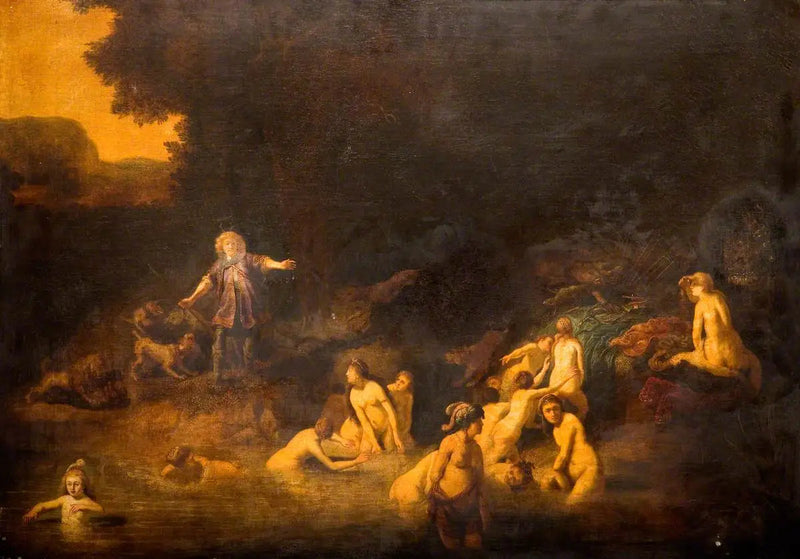 Diane ja Actéon - Rembrandt