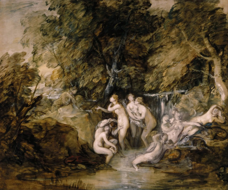 Diane ja Aktéon - Thomas Gainsborough