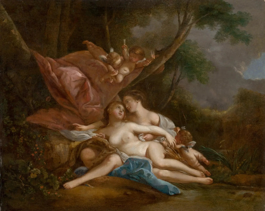 Diane ja Callisto - François Boucher