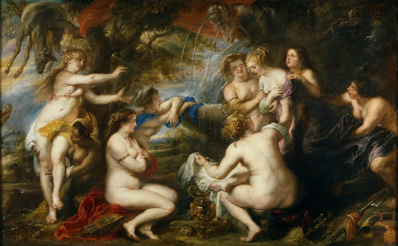 Diane ja Callisto - Peter Paul Rubens
