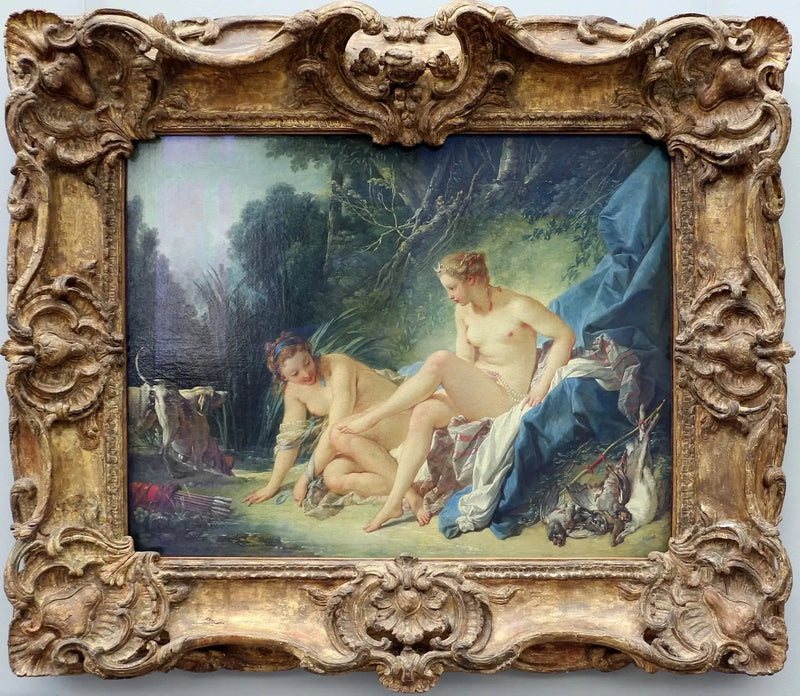 Diane kylpyammeesta - François Boucher