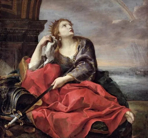 Didon hylätty - Andrea Sacchi