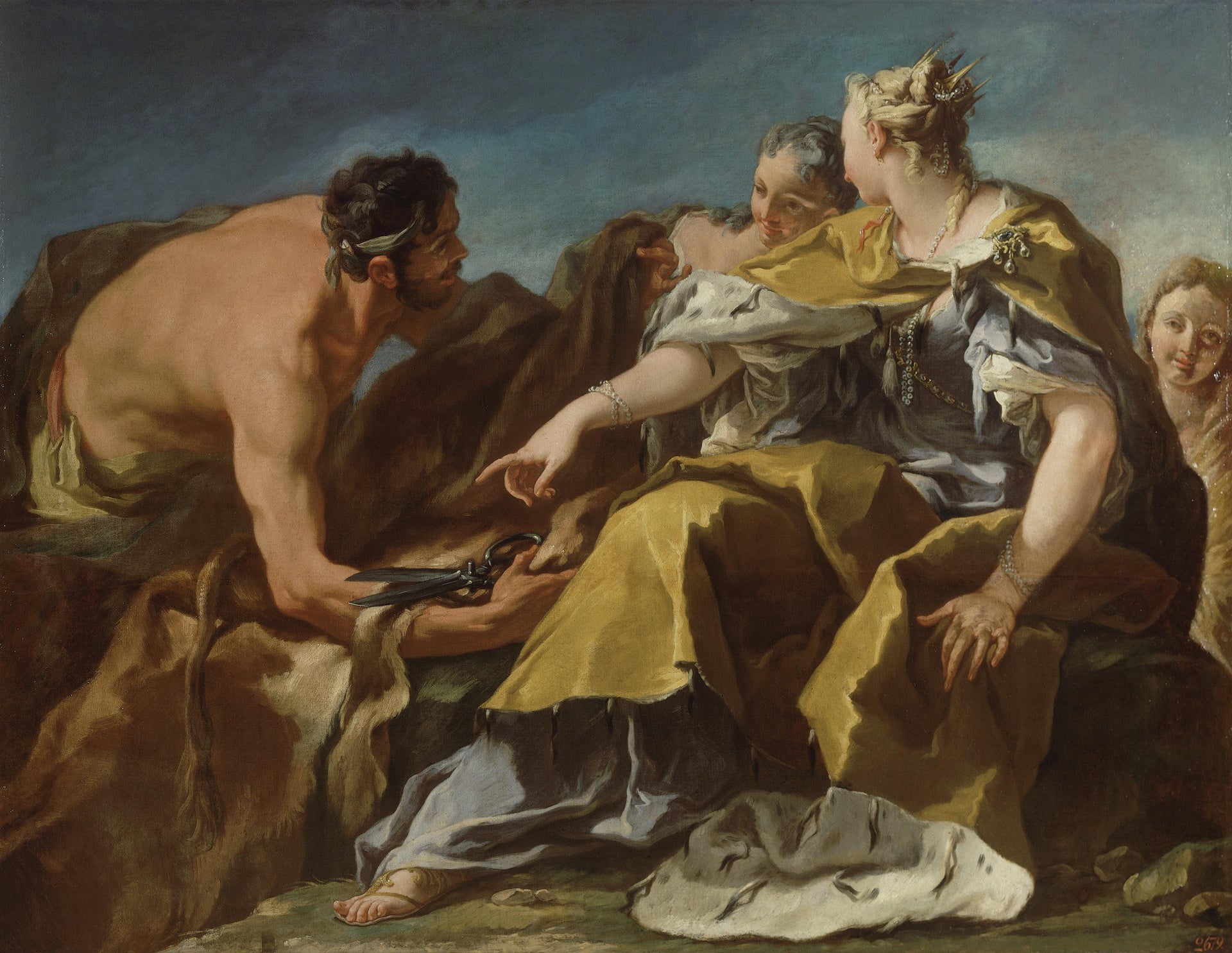 Didon fondant Carthage - Giovanni Battista Pittoni - Alpha Reproduction
