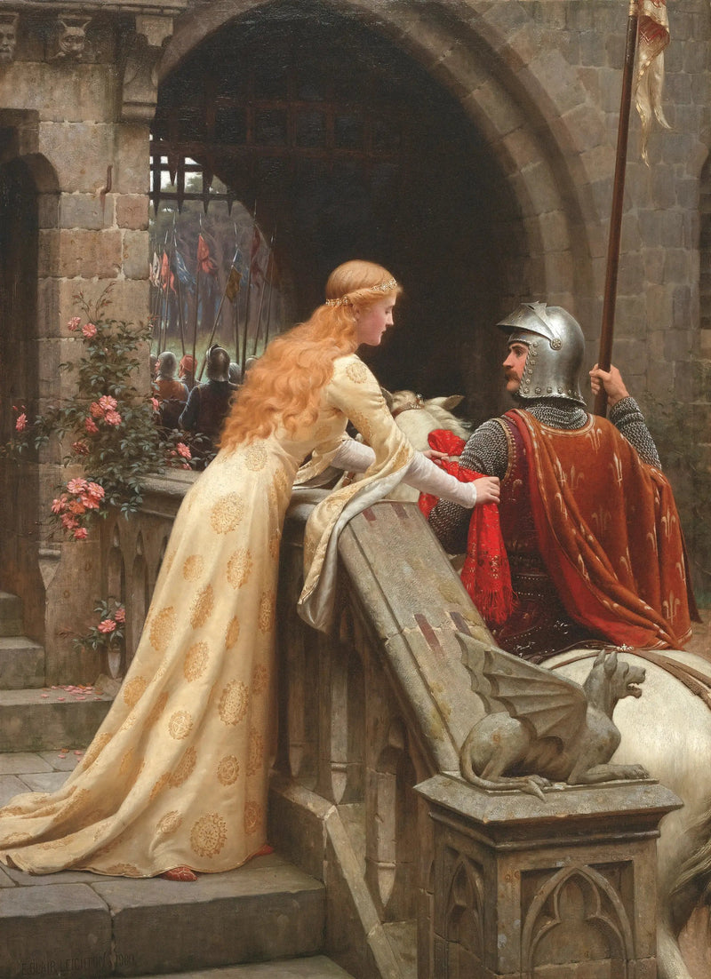 Jumala suojelkoon sinua - Edmund Blair Leighton