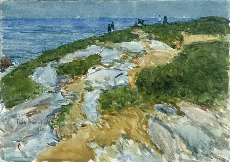 Sunnuntai-aamu, Appledore - Childe Hassam