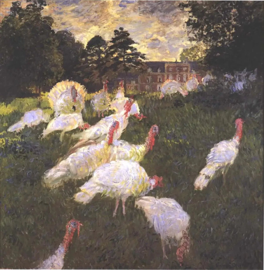 Kalkkunat - Claude Monet