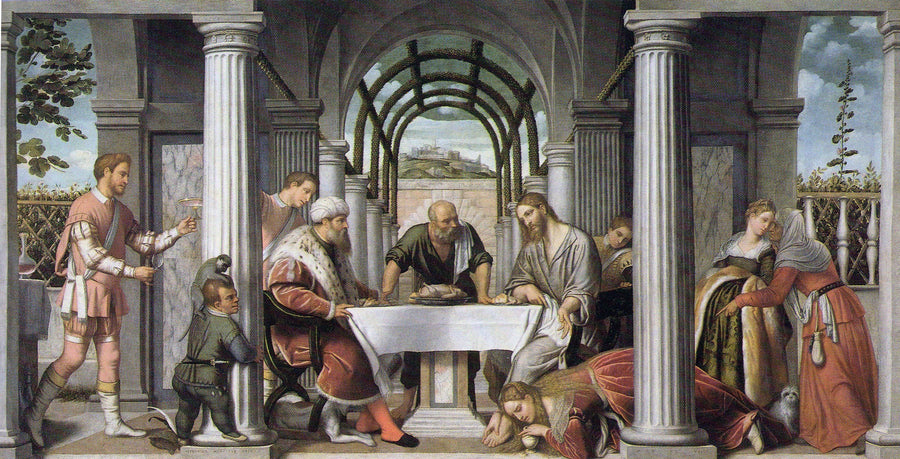 Illallinen Simon the Pharisee - Alessandro Bonvicino