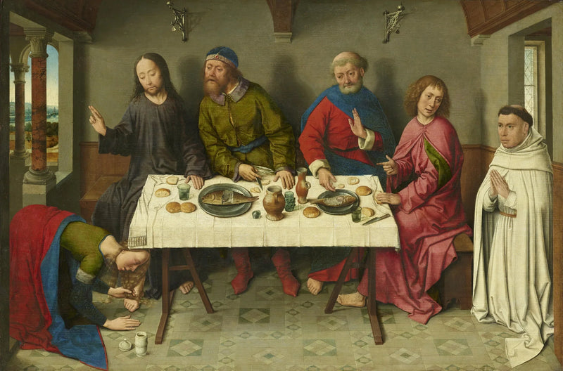 Illallinen Simon the Pharisainen - Dirk Bouts