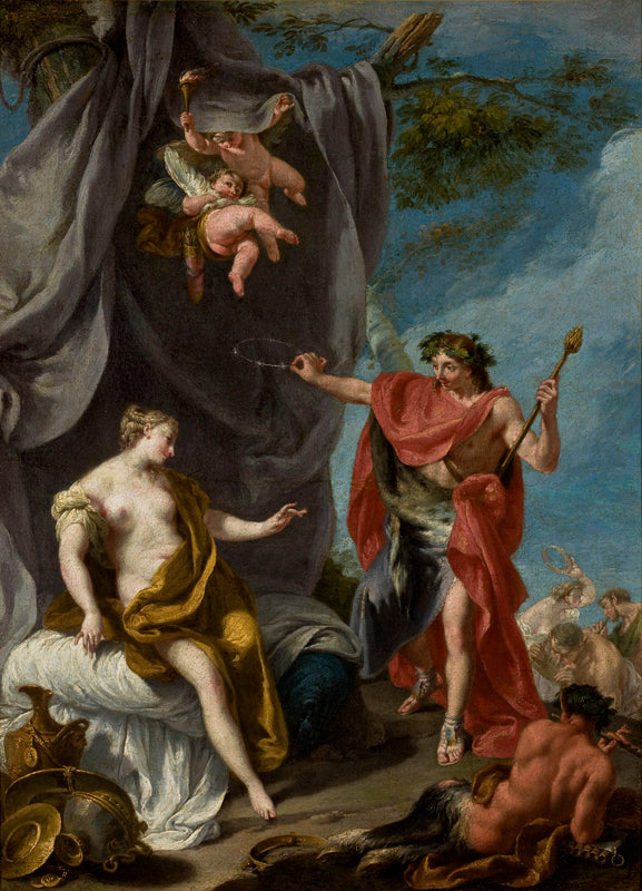 Dionysos ja Ariadne - Giovanni Battista Pittoni