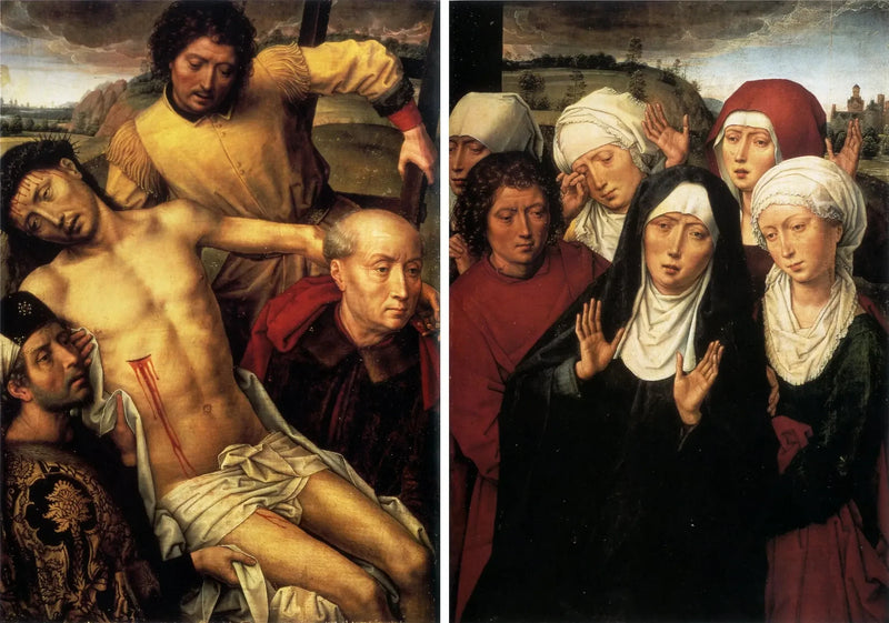Diptyykki maalauksella - Hans Memling
