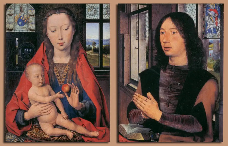 Maarten van Nieuwenhove - Hans Memlingin diptyki