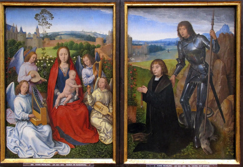 Munichin diptyki - Hans Memling