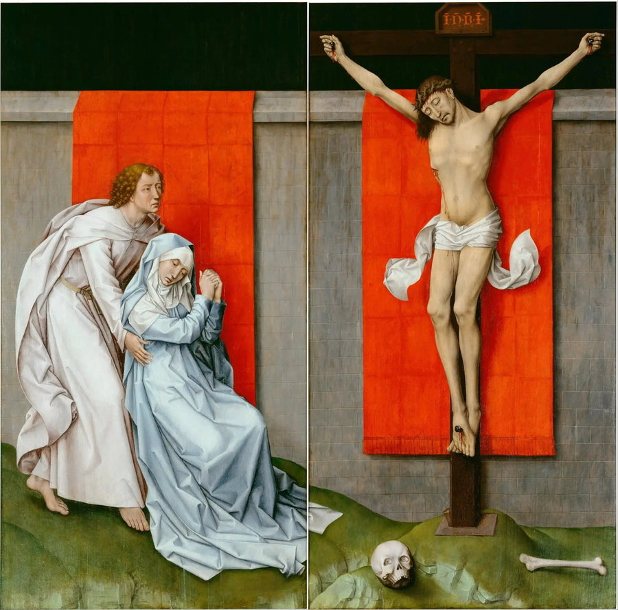 Ristiinnaulitun Kristuksen diptykki - Rogier van der Weyden