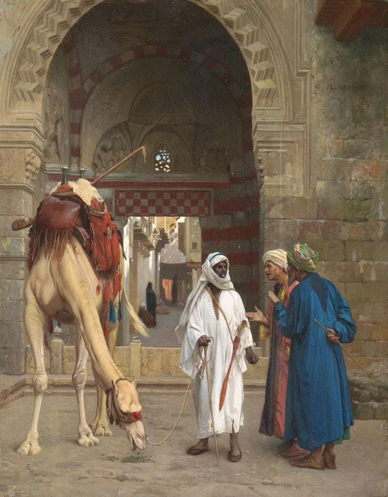 Arabialaisten riita - Jean-Léon Gérôme