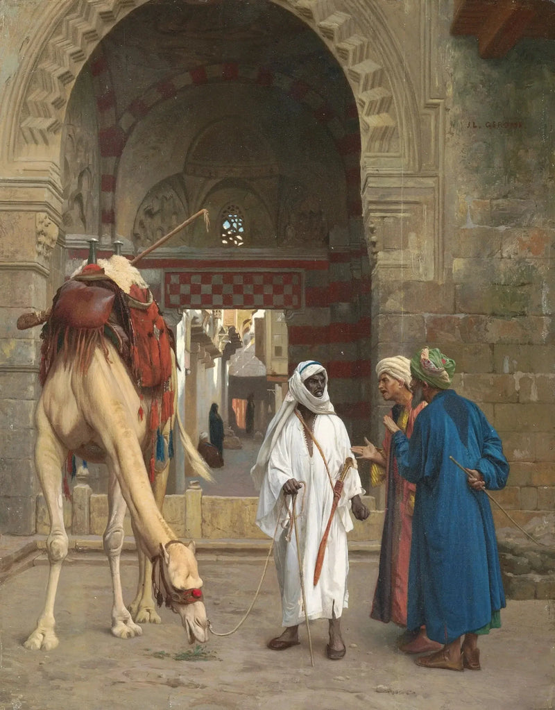 Arabialaisten riita - Jean-Léon Gérôme