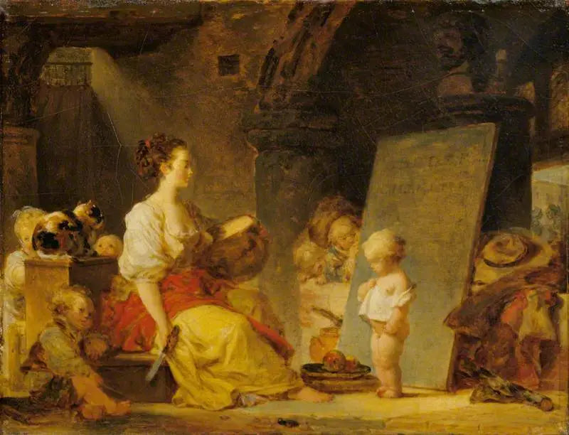 Sanokaa nyt hyvä on - Jean-Honoré Fragonard