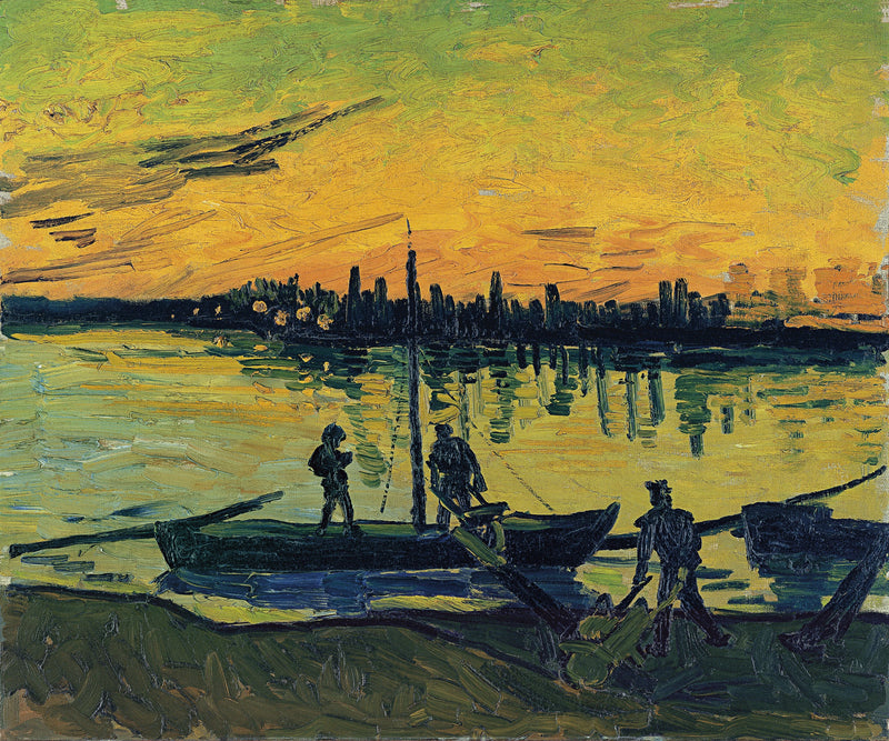 Arlesin satamat - Vincent van Gogh