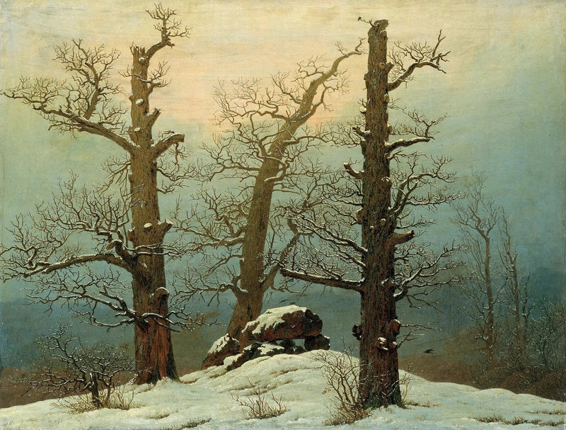 Dolmi lumessa - Caspar David Friedrich