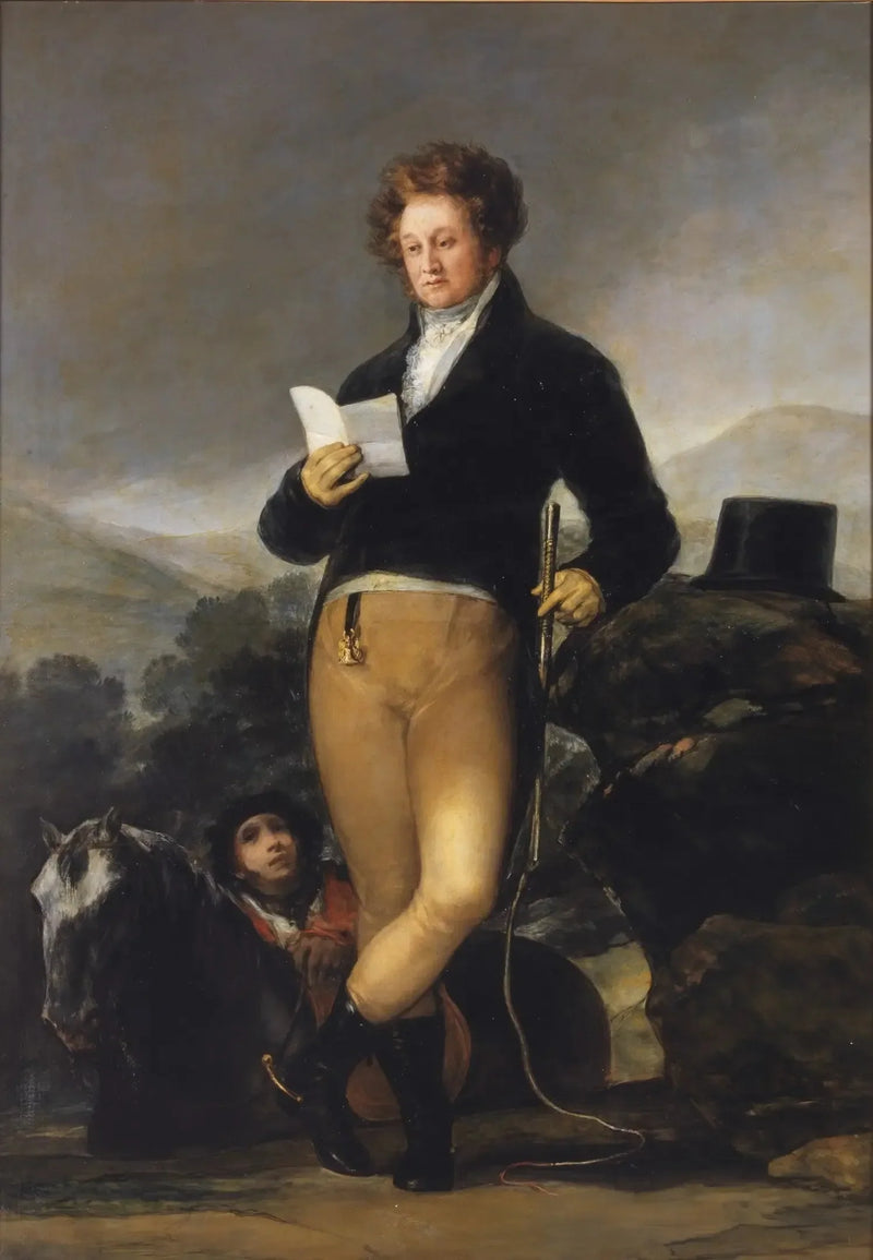 Don Francisco de Borja Tellez Giron, kymmenes Osunan herttua - Francisco de Goya