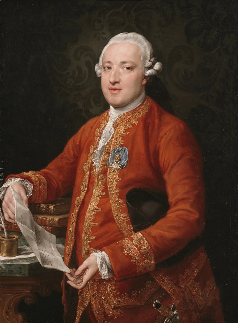 Don José Moñino y Redondo, kreivi Floridablanka - Pompeo Batoni