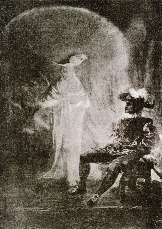 Don Juan ja komentaja - Francisco de Goya